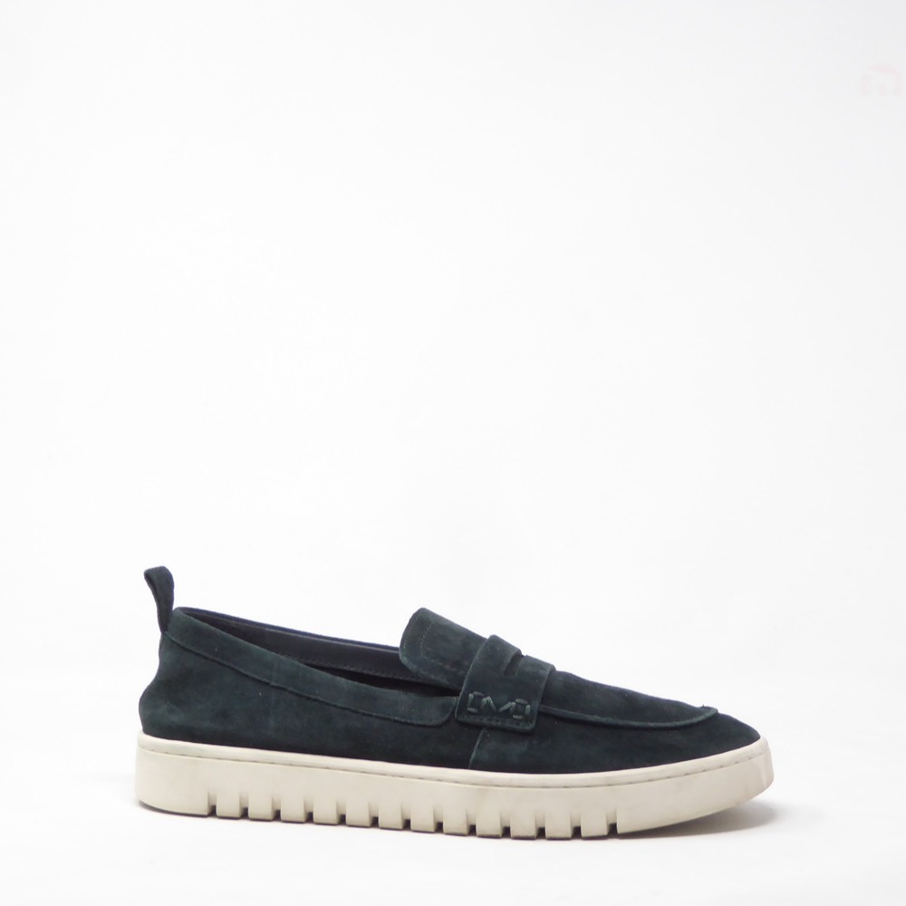 Vionic Women Loafers Green Uptown Suede Slip On Orthotic Size 9